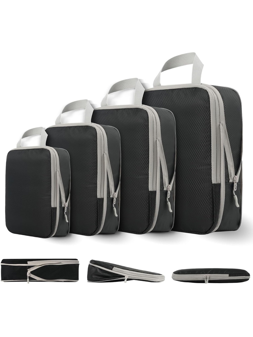Travel Packing Compression Cubes-4 Pc